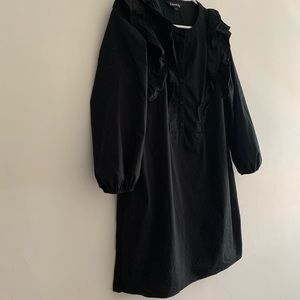 Express Ruffle Front Dress